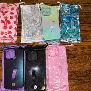 Lot of 7 loopy cases iPhone 14 Pro Max (6.7” Screen) lefty